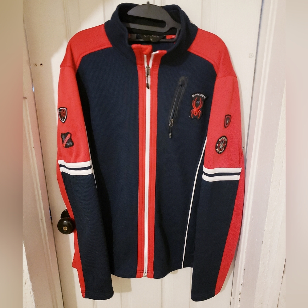 Spyder Wengen Men's Large Full-Zip Stryke Jacket